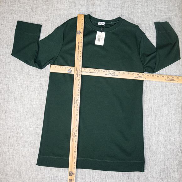 LESET $210 Rio Oversized crewneck Tunic in forest green size XS - Picture 7 of 7